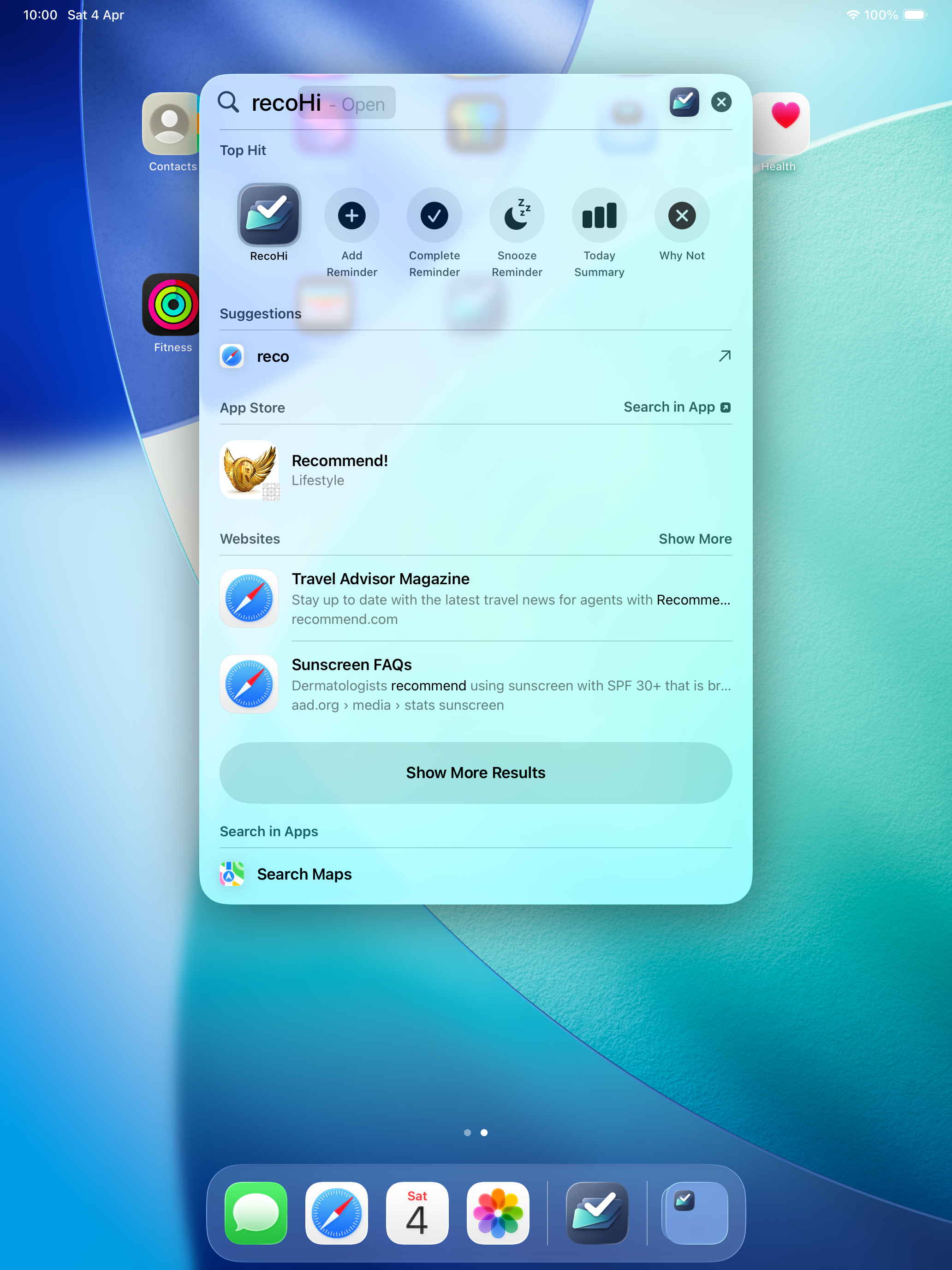 RecoHi iPad screenshot 10